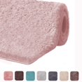thumbnail image 3 of Bath Mat Non-Slip Soft Bath Carpet Machine Washable Bath Rugs Bathroom Carpet For Bath, Shower And Room, 50 * 80cm, 3 of 7