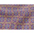 thumbnail image 4 of oneOone Viscose Jersey Fabric Paisley Ikat Decor Fabric Printed BTY 60 Inch Wide, 4 of 5