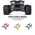 thumbnail image 2 of mmirethe Aluminum Alloy Balanced Shell Mount For 1/16 FMS 16101 16102 RC Car Part RC Car Accessories Replacement Parts Golden, 2 of 6