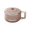 thumbnail image 2 of Ovzne Stainless Steel Lunch Box Bento Lunch Box For Adults And Students Reusable Lunch Box Insulated Lunch Containers With Phone Stand On Clearance, 2 of 6