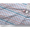 thumbnail image 3 of Soimoi Feuilles de Voile de Coton & Tissu Imprimé Artistique Floral 1 Yard 56 Inch Wide, 3 of 5
