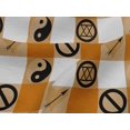 thumbnail image 5 of oneOone Viscose Jersey Orange Fabric Craft Projects Decor Fabric Printed By The Yard 60 Inch Wide, 5 of 5