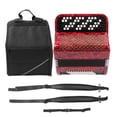 thumbnail image 2 of Kids Accordion Instrument, Clear Dynamic Sound 62 Keys Accordion With Straps For Home School Practice, 2 of 8