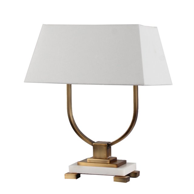 Sagebrook Home Metal Lampe de Bureau à Double Ampoule de 19 Po, Or