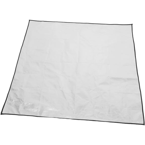 MesaSe Square Fire Pit  For Deck Fireproof Square Fire Pit  Splashproof Outdoor Bbq Grilling  Heat Resistant Protective  For Patio And Lawn