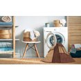 thumbnail image 2 of Ahgly Tapis Rond Lavable en Machine Intérieur Transitionnel Orange, 4 Pieds Rond, 2 of 7