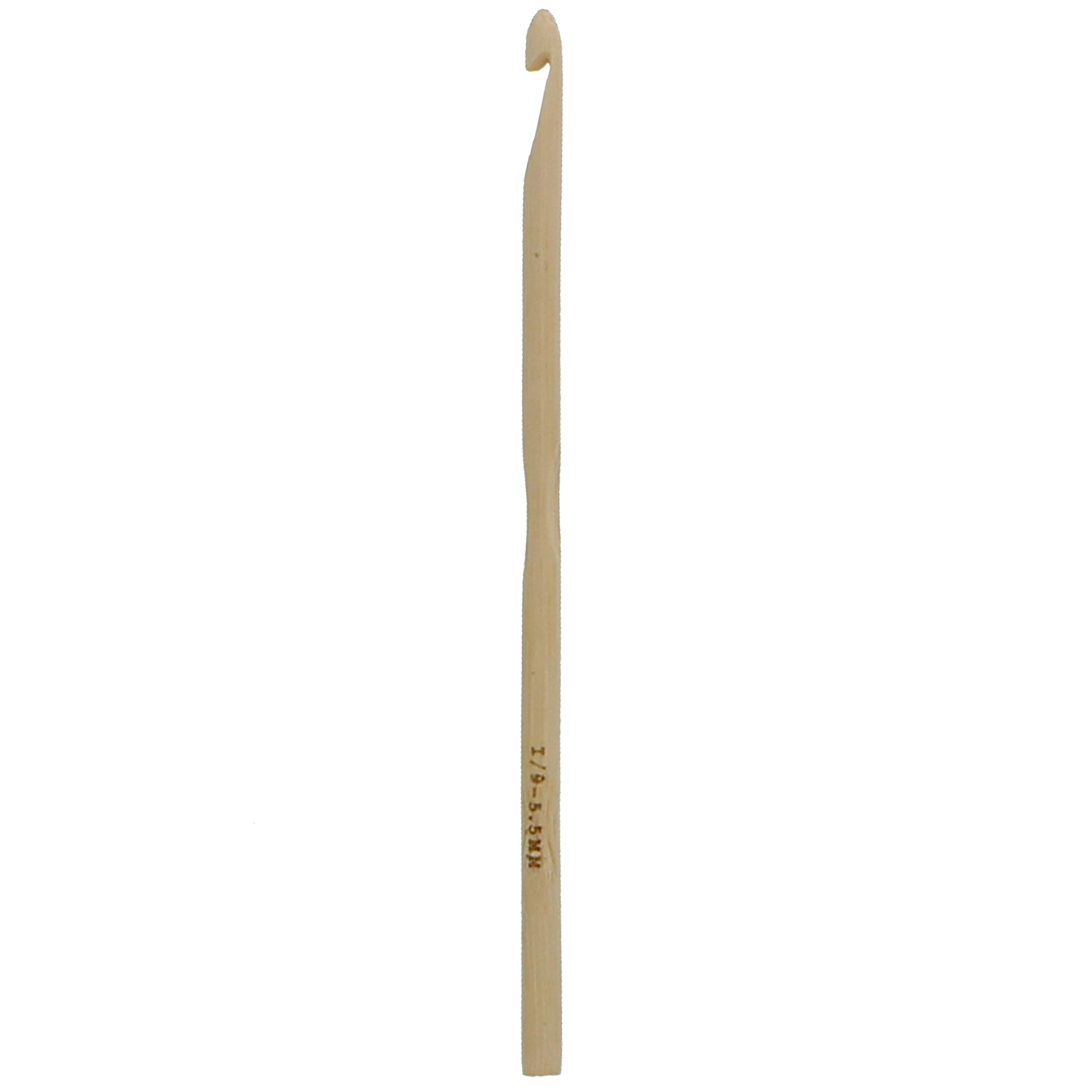 LOVE KNITTING 15 cm (6 in) Bamboo Crochet Hook, 15 cm (5.9 in), 5.5 mm (0.22 in)