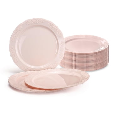 OCCASIONS FINEST PLASTIC TABLEWARE Disposable Plates for Parties, Weddings, Birthday's, New year, Christmast