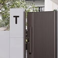 thumbnail image 3 of Big Savings! Three-Dimensional Iron Art Number Sign, House Number Metal Letters, Wall-Mounted Home Address Sign with Screws for Outdoor and Indoor Use, 3 of 5