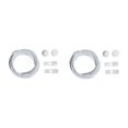 thumbnail image 1 of Maytalsory 2a Set Of 2 Elastic Latex Core Laces Stylish And Reliable Durable And Stylish White, 1 of 6