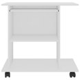 thumbnail image 2 of vidaXL Computer Desk White 80x50x75 cm Engineered Wood, 2 of 5