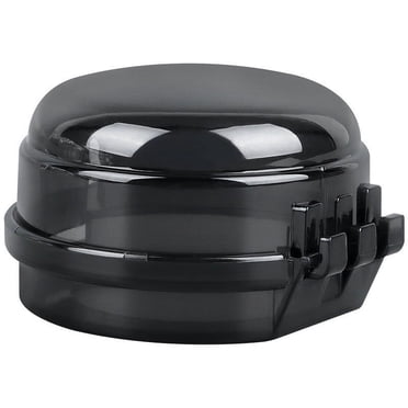 Transparent Gas Stove Knob Cover - High Temperature Resistant Child Safety Lock for Oven and Stove - Easy Install No Tools Needed - Universal Fit 7.5 x 6.3 x 4.5 cm - Protects Against
