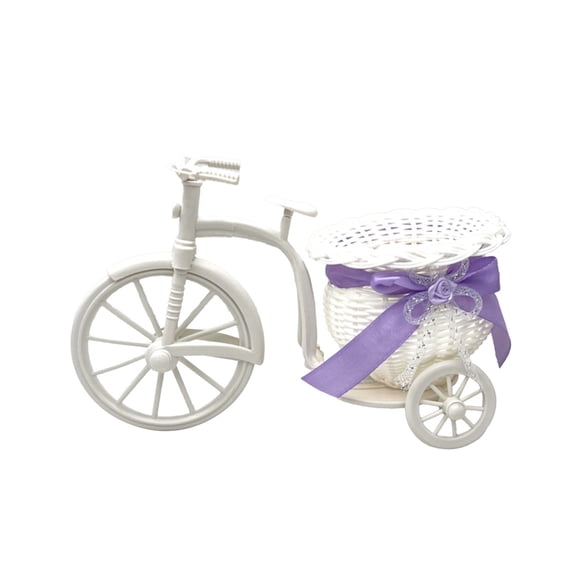 Flowers for Decoration,Imitation Vine Weaving Basket - Decorative Flower Arrangement Multi Function Desktop Storage for Home Wedding
