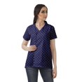 thumbnail image 1 of Moomaya Chemise Tunique Style Enveloppant pour Femmes en Coton Décontracté Col Classique Boutonné, 1 of 6