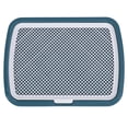 thumbnail image 2 of Dog Potty Training Tray, Detachable Washable Mesh Dog Pee Pad Holder Tray Nonslip Dog Pad Holders Heighten Dog Litter Box for Small Medium Pet, Easy to Clean, 2 of 7