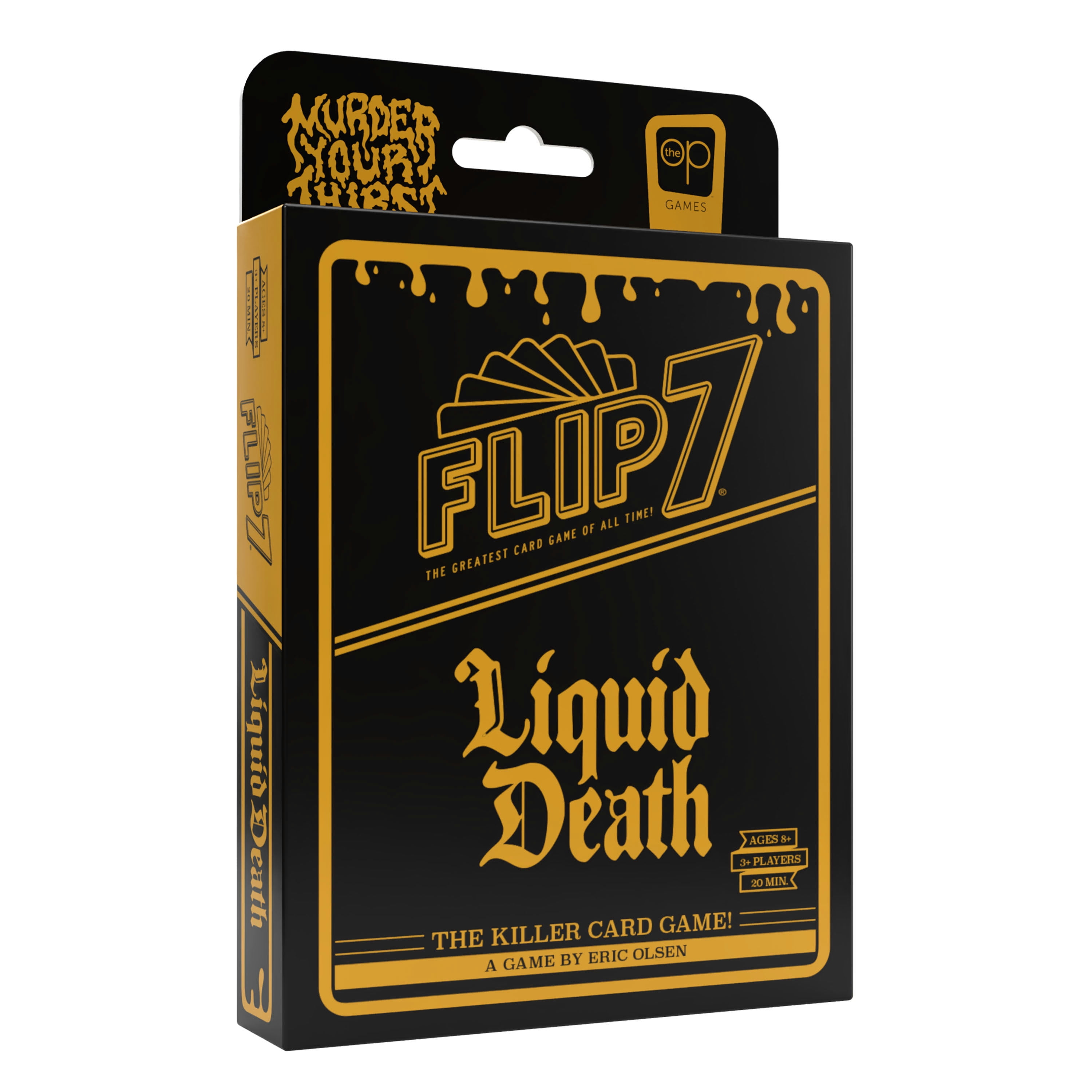 USAopoly Flip 7: Liquid Death Edition jeu de cartes