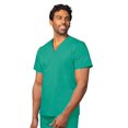 thumbnail image 1 of Adar Universal Unisex Scrubs - V-Neck Tunic Scrub Top, 1 of 7