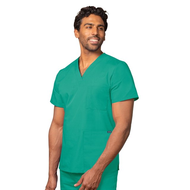 Adar Universal Unisex Scrubs - V-Neck Tunic Scrub Top