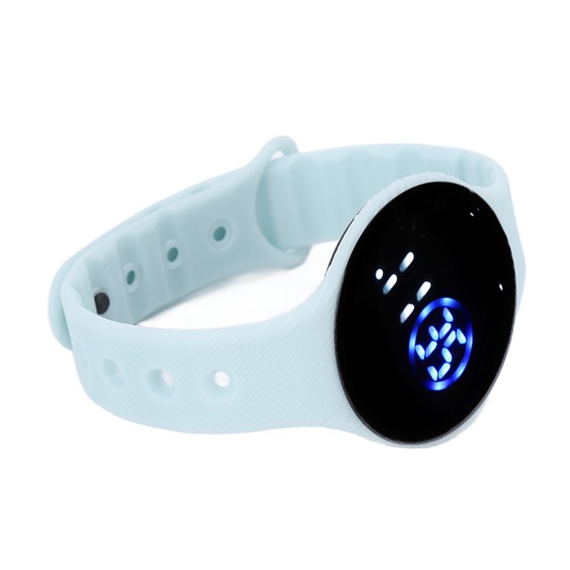 Octpeak Enfants Montre Numérique, Enfants LED Montre Électronique Exquise Résine Miroir Étanche Confortable Cadran Rond Bonne Transmission de la Lumière pour l'Usure Quotidienne