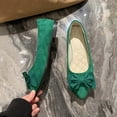 thumbnail image 4 of Women's Ballet Flats Dress Ballet Shoes Comfort Pointed Toe Slip on for Office Work Comfortable Shoes, 4 of 5