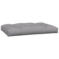 thumbnail image 2 of vidaXL Pallet Cushions 3 pcs Grey Fabric, 2 of 5