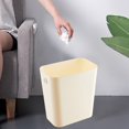thumbnail image 3 of Chmadoxn Poubelle, Poubelle Rectangulaire à Dessus Ouvert, Bac à Déchets Adapté à la Maison, Salle de Bain, Cuisine, Chambre, Bureau, Bac à Déchets Moderne en Plastique, Poubelle, 3 of 7