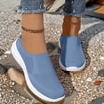 thumbnail image 3 of Mepaouo Womens Backless Sneakers Casual Slip on Mule Shoes Arch Support Walking Mesh Slide Sandals, 3 of 5