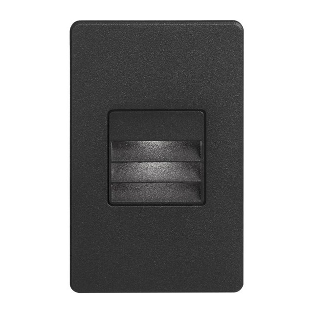 Dainolite DLEDW-234-BK Black LED Step/Wall Light