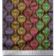 thumbnail image 1 of Soimoi Rayon Fabric Floral & Damask Ethnic Fabric Prints By Yard 56 Inch Wide, 1 of 3