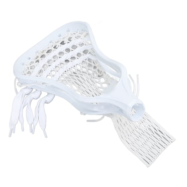 Lacrosse, Têtes de Bâton de Lacrosse en Maille à Axe de Lacrosse Enfilées en Nylon Résistant à l'Usure pour l'Entraînement et la Compétition, Têtes de Bâton de Lacrosse Enfilées pour Amateurs et Professionnels