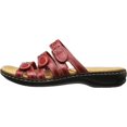 thumbnail image 1 of CLARKS Women's Leisa Cacti Slide Sandal, Red Leather, 10 M US, 1 of 2