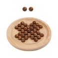 thumbnail image 2 of Esquirla Marble Solitaire Board Game Chess Marbles Game Board Brain Teaser Puzzles Living Diameter 135mm, 2 of 8