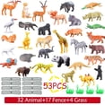 thumbnail image 2 of Animals Figure,54 Piece Mini Jungle Animals Toys Set For Boys Girls Kids, 2 of 7