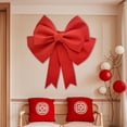thumbnail image 4 of Christmas Bows Decorations,Velvet Christmas Bow Ornaments,Christmas Bows and Ribbons for Trees,DIY Bowknot Material Kit Bowknot Decoration Christmas Party Set Props EVA Material Kit, 4 of 6
