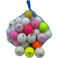 thumbnail image 1 of Golf Ball Planet - Crystal Color Mix Recycled Golf Balls (50 Pack, 4A / Near Mint), 1 of 6