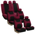 thumbnail image 1 of FH Group Universal Fit Car Seat Covers Flat Cloth, Split Benches for Cars, Auto, Trucks, SUV 3 Rows, 1 of 6