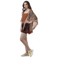 thumbnail image 3 of Moomaya Front Open Printed Shrug Beach Clothes For Kimono Cardigans For Women, 3 of 5