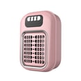 thumbnail image 2 of TopLLC Mini Heater Small Household Heater Electric Heater Portable Wall Mounted Hot Fan Silent Office Mini heater, 2 of 5