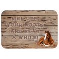 thumbnail image 1 of Carolines Treasures SB3064CMT Kick off your boots and stay a while Kitchen or Bath Mat, 1 of 1