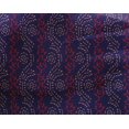 thumbnail image 4 of oneOone Georgette Viscose Fabric Leaves & Floral Block Print Fabric BTY 42 Inch Wide, 4 of 4
