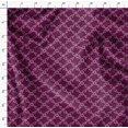 thumbnail image 4 of Soimoi Japan Crepe Satin Fabric Dots & Circle Geometric Printed Fabric 1 Yard 42 Inch Wide, 4 of 5