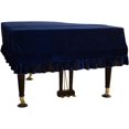 thumbnail image 1 of ORUYROP Housse de Piano à Queue Classique Universelle Décorative, Bleue, Taille : 170cm/66.9 Pouces, 1 of 1