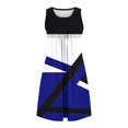 thumbnail image 5 of Ovzne Robes pour Femmes 2025 Robe Femmes Femmes Imprimé avec Poches Chemises de Nuit Sans Manches Vêtements de Nuit devant Plissé Nuisette Col Rond Robe de Nuit Robe de Printemps Imprimée Liquidation, 5 of 5