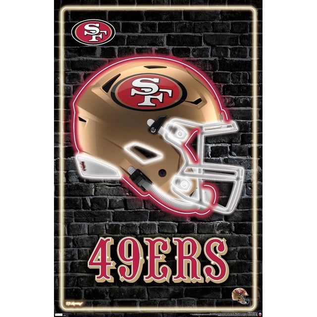 Casque NFL San Francisco 49ers - Neon 23
