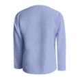 thumbnail image 5 of T-shirt Décontracté Uni à Manches Longues et Col en V, 5 of 5