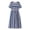 Blue, variant on FhsagQ Dresses Girls Christmas Dresses Size 10-12 Floral Kids Girls Short Sleeve Striped Prints Princess Dress Child Dresses Graduation Christmas Dresses for Girls 12-14 Red 4-5 Years