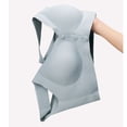 thumbnail image 3 of Yuyuzo Bras for Women Button Front Closure Wireless Breathable Bralettes Loose Comfy Solid Color Underwear, 3 of 4