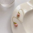 thumbnail image 4 of Simple Retro Tulip Flower Earrings Fashion Temperament Jewelry, 4 of 7