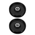 thumbnail image 1 of 2pcs Jack Wheel Universal Hydraulic Jack Front Wheels Replacement Bearing Wheel Trailer Floor Jacks Wheel for Ensuring Stability and Flexibility (Fit for 2 Ton Jack, Jack Is not Included), 1 of 8