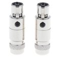 thumbnail image 2 of funtasica 4x Mini XLR 4-Pin 5MM Gold Plated Connectors Sockets, Stable And Reliable, 2 of 8